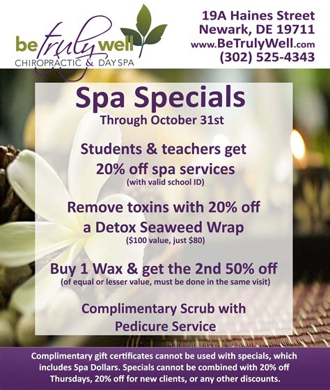 Spa Deals 